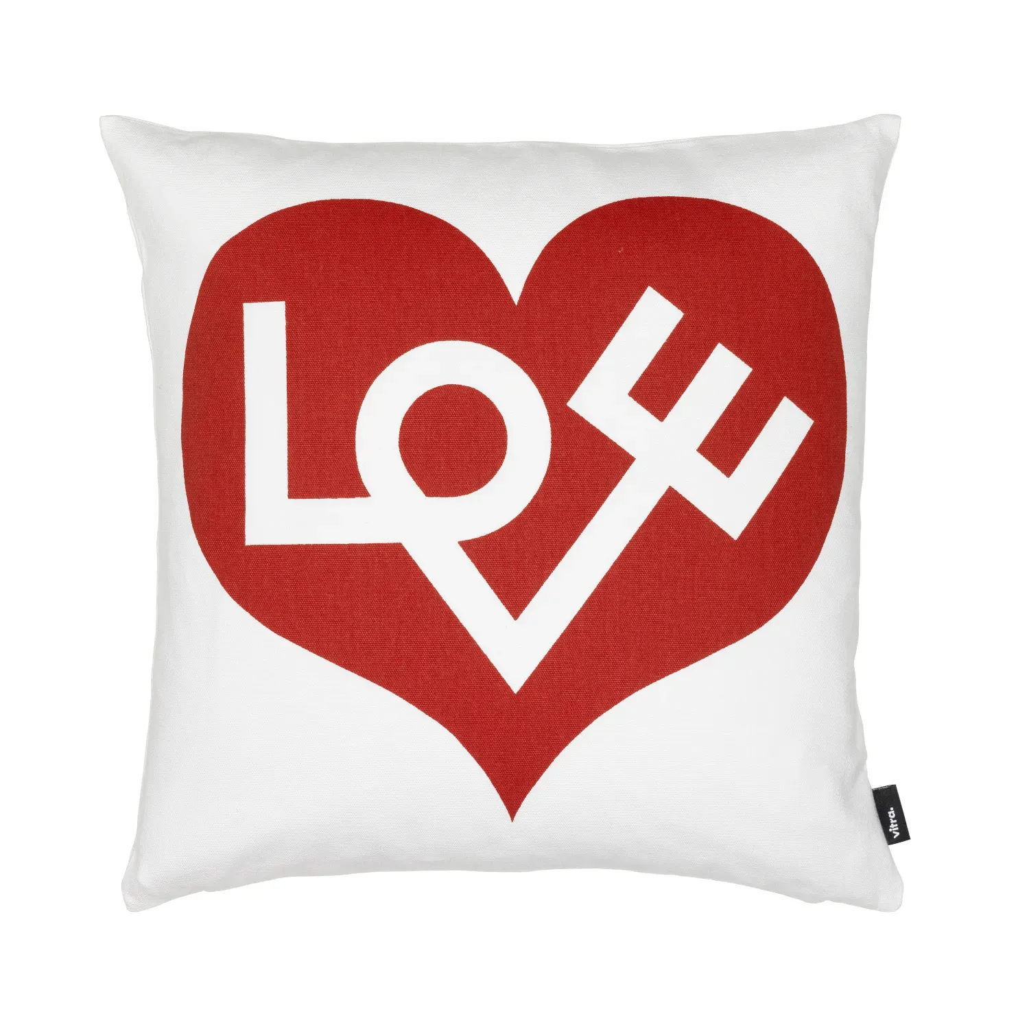 Vitra Coussin Graphic Print Love - rouge