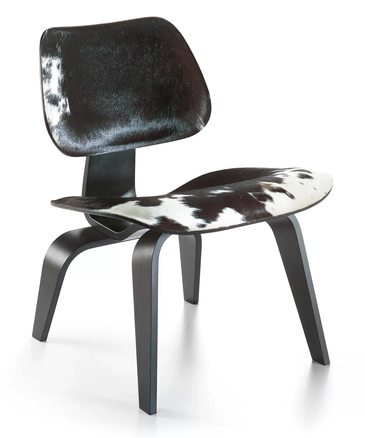Vitra Plywood Group LCW Calf's Skin - frêne noir