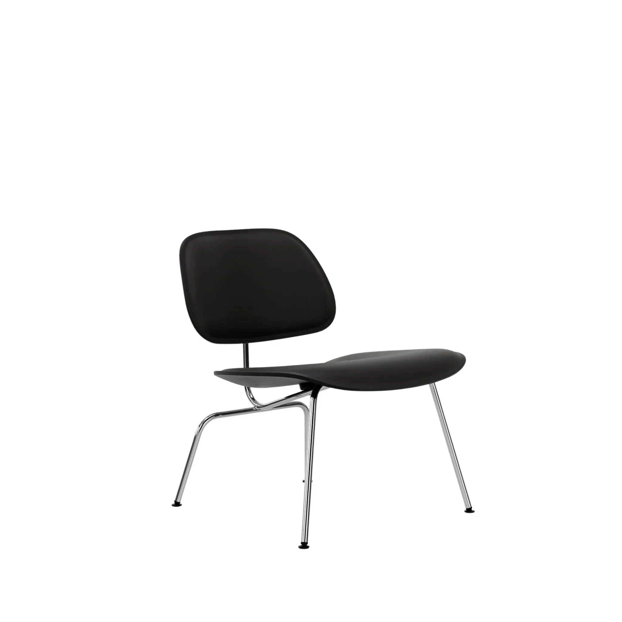 Vitra Chaise Plywood Group LCM cuir - frêne noir