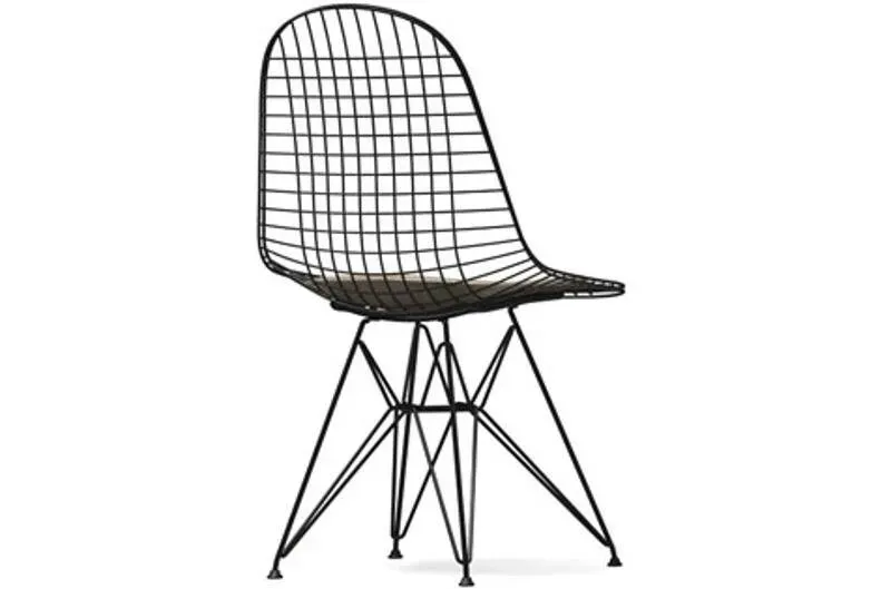 Vitra Chaise Wire DKR-5 - noir - Hopsak - noir