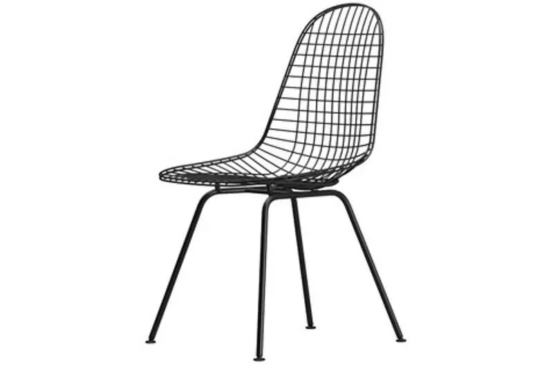 Vitra Chaise métallique DKX - noir