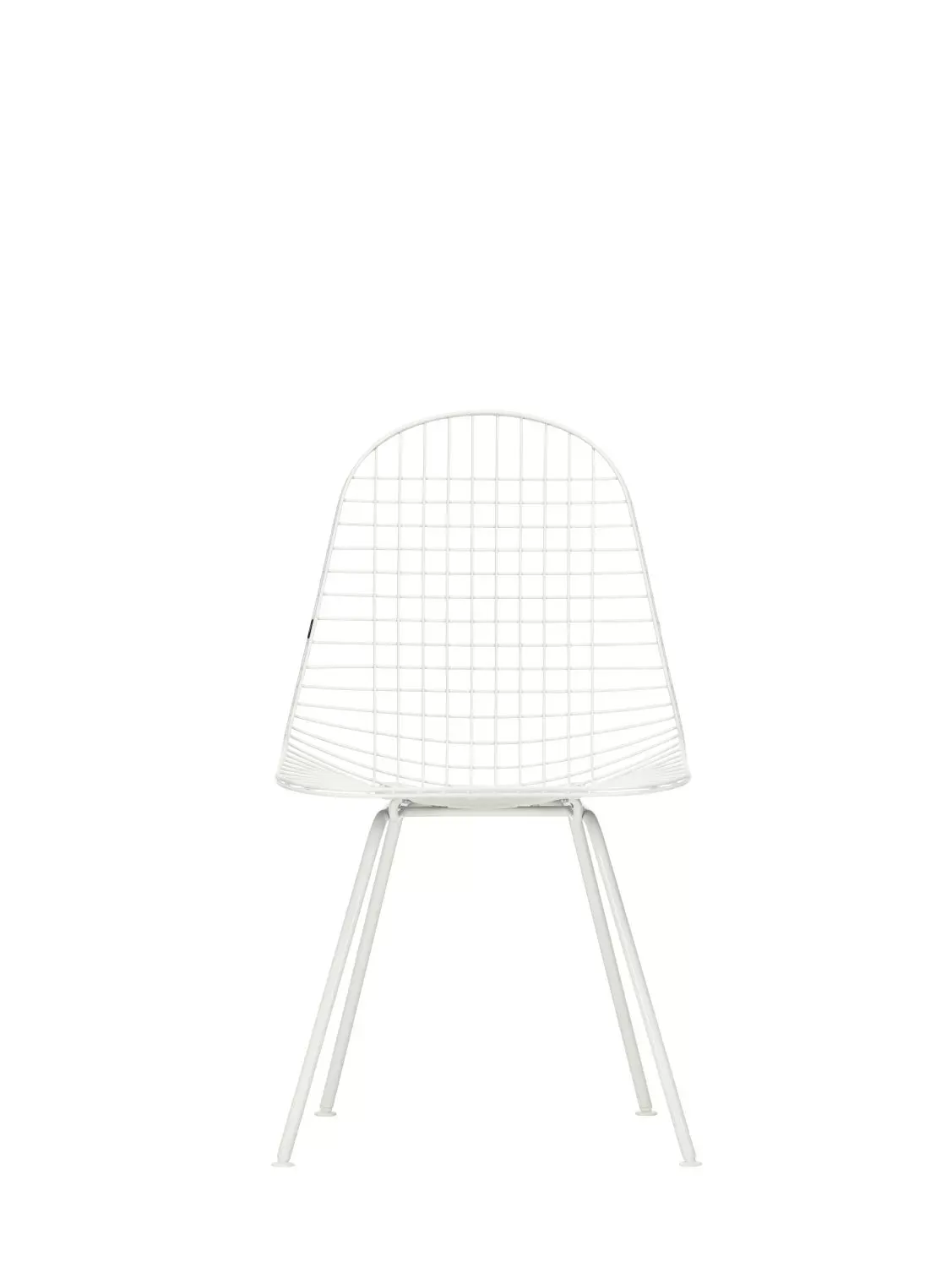 Vitra Chaise métallique DKX - blanc