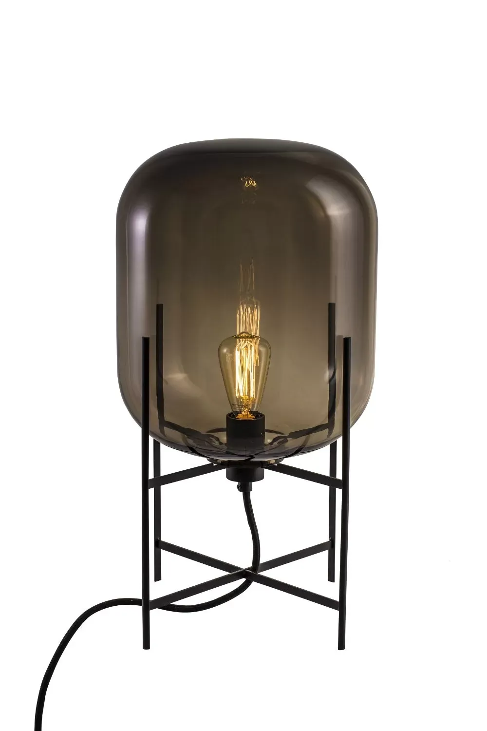 Pulpo Lampadaire Oda Small - gris-noir