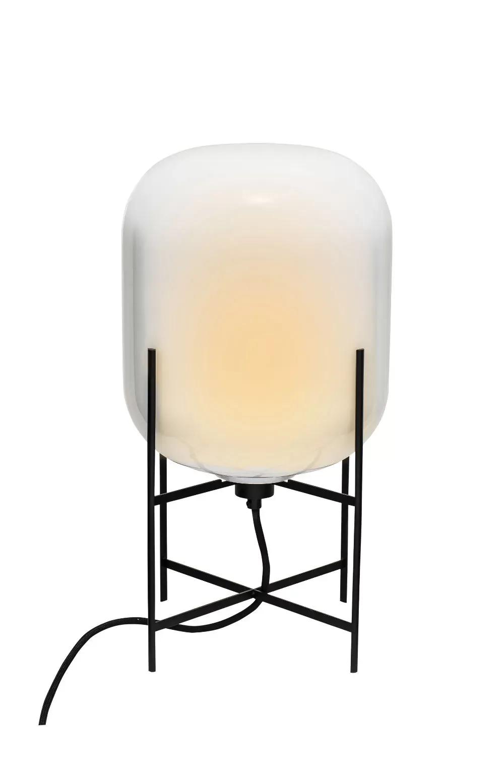 Pulpo Lampadaire Oda Small - blanc-noir
