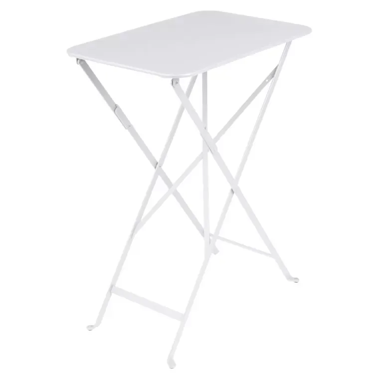 Fermob Table BISTRO rectangulaire - 01 blanc coton - 37 x 57 cm