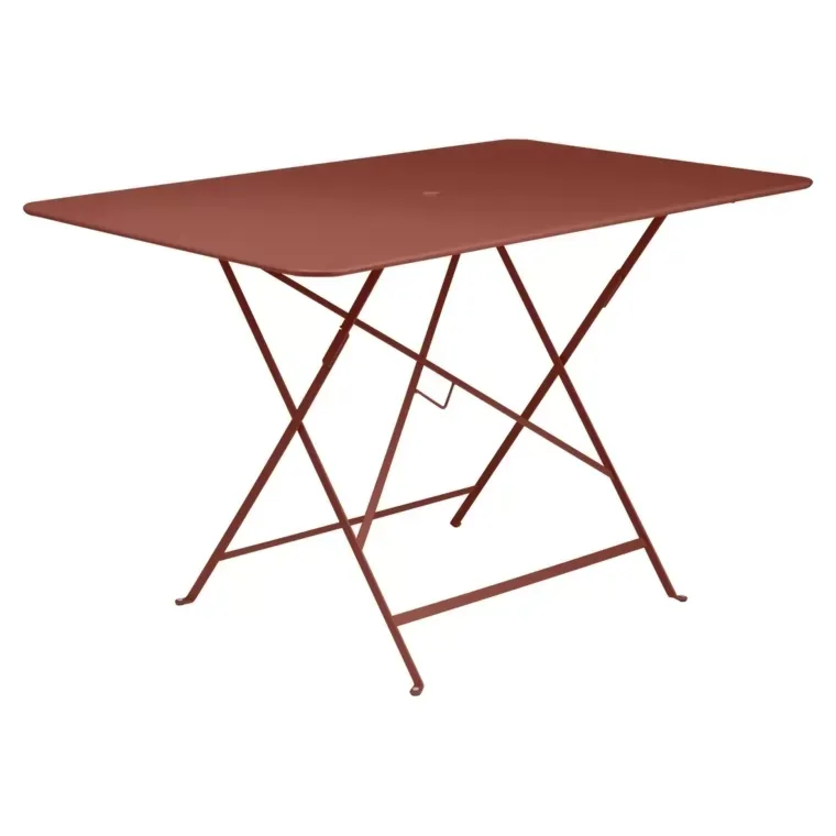 Fermob Table BISTRO rectangulaire - 20 ocre rouge - 117 x 77 cm