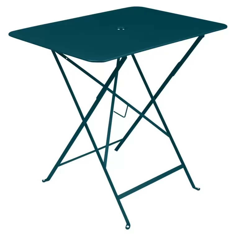 Fermob Table BISTRO rectangulaire - 21 bleu acapulco - 77 x 57 cm