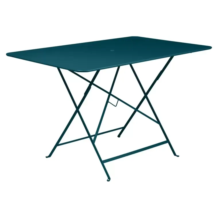 Fermob Table BISTRO rectangulaire - 21 bleu acapulco - 117 x 77 cm