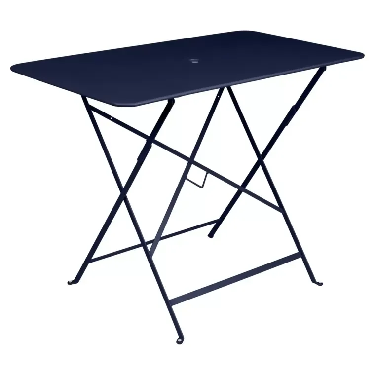 Fermob Table BISTRO rectangulaire - 92 bleu abysse - 97 x 57 cm