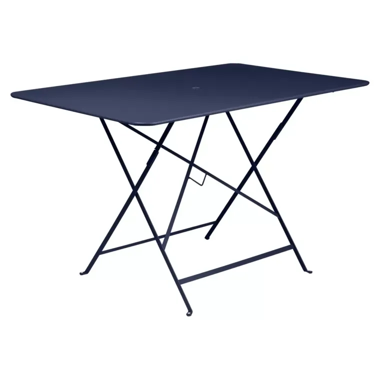 Fermob Table BISTRO rectangulaire - 92 bleu abysse - 117 x 77 cm