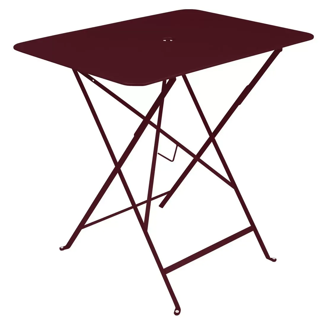 Fermob Table BISTRO rectangulaire - B9 cerise noire - 77 x 57 cm