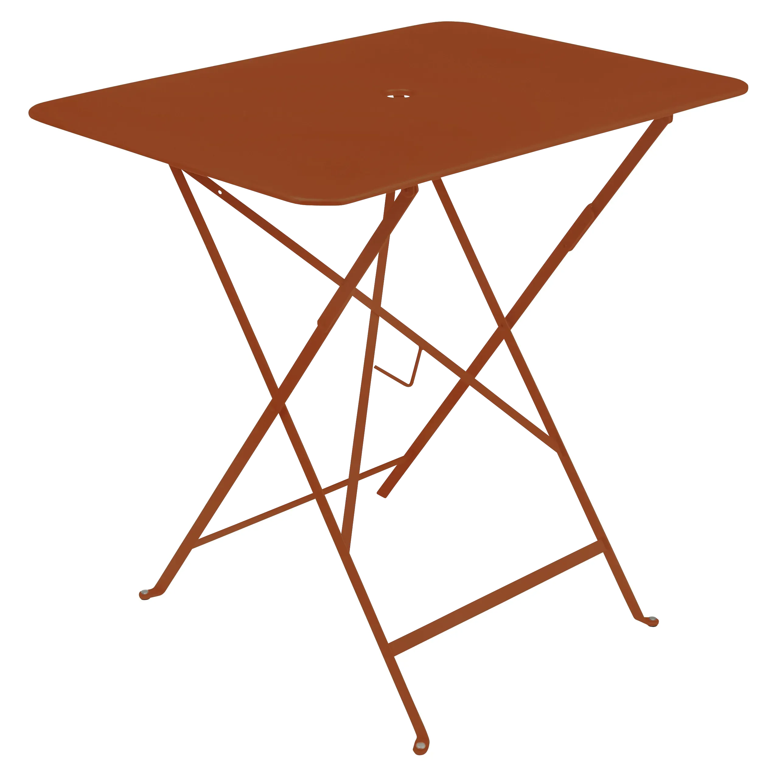 Fermob Table BISTRO rectangulaire - E2 orange confite - 77 x 57 cm