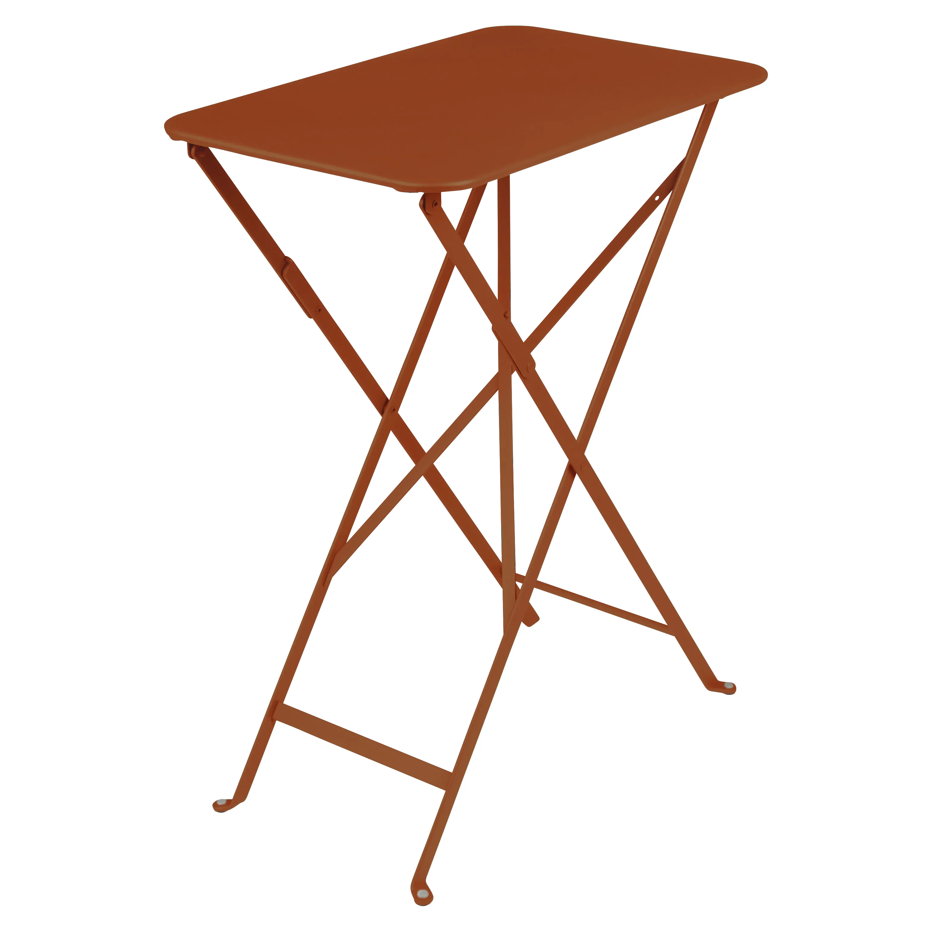 Fermob Table BISTRO rectangulaire - E2 orange confite - 37 x 57 cm
