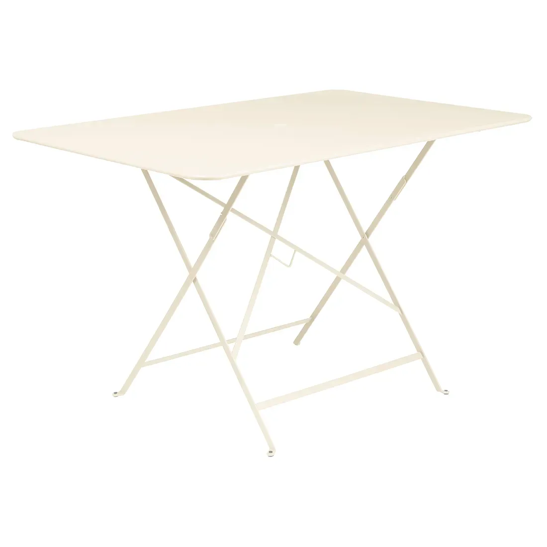 Fermob BISTRO Table pliante carrée - E8 Latte-beige - 117 x 77 cm