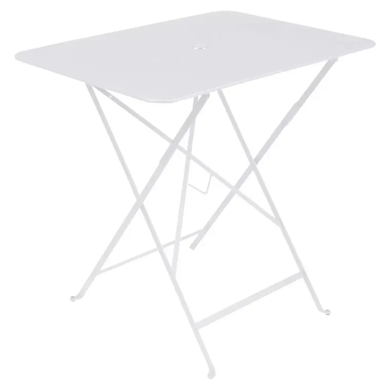 Fermob Table BISTRO rectangulaire - 77 x 57 cm - 01 blanc coton