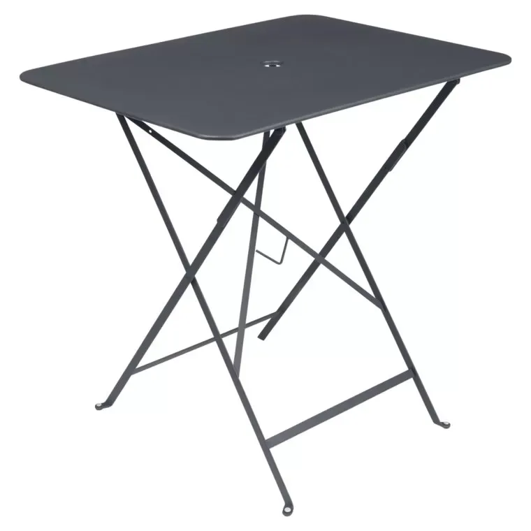Fermob Table BISTRO rectangulaire - 77 x 57 cm - 47 anthracite mat