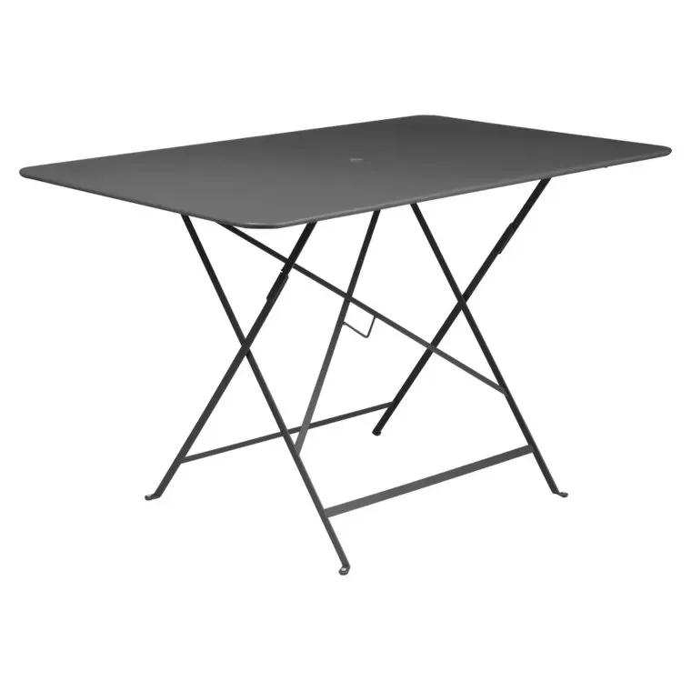 Fermob Table BISTRO rectangulaire - 42 réglisse - 117 x 77 cm