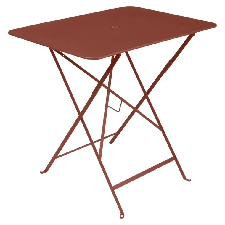 Fermob Table BISTRO rectangulaire - 20 ocre rouge - 77 x 57 cm
