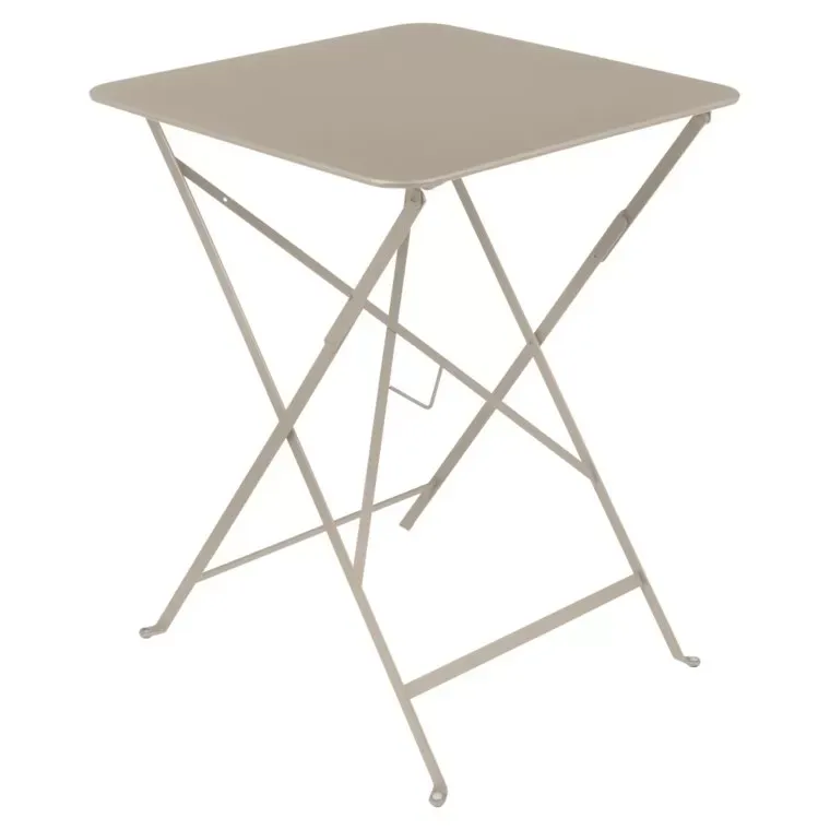 Fermob Table pliante BISTRO carrée - 14 muscade - 57 x 57 cm