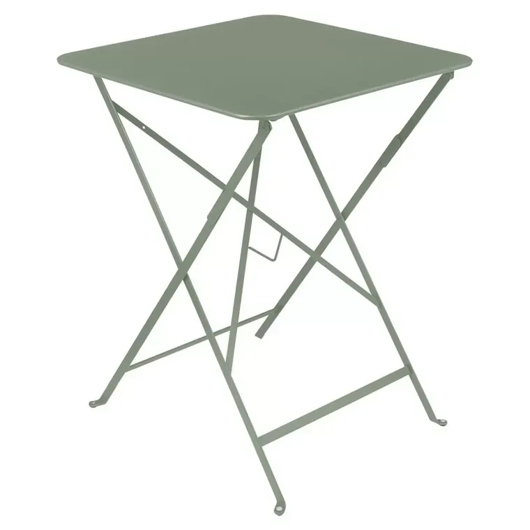 Fermob Table pliante BISTRO carrée - 82 cactus mat - 57 x 57 cm