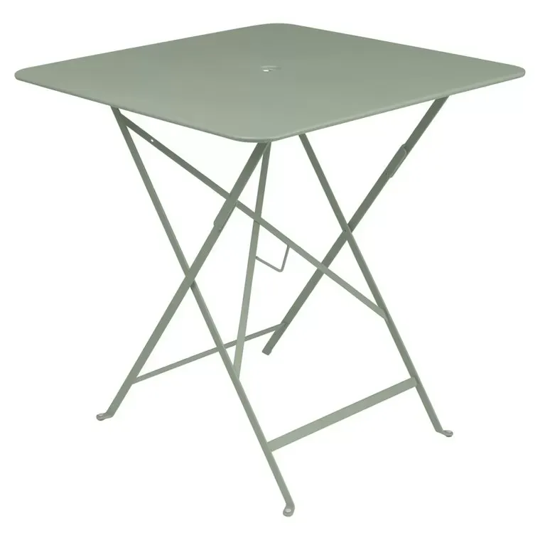 Fermob Table pliante BISTRO carrée - 82 cactus mat - 71 x 71 cm