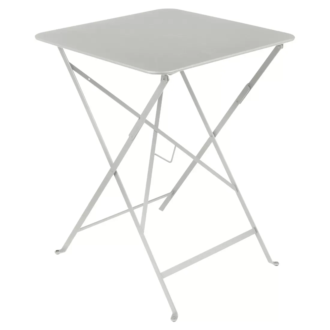 Fermob Table pliante BISTRO carrée - A5 gris argile - 57 x 57 cm