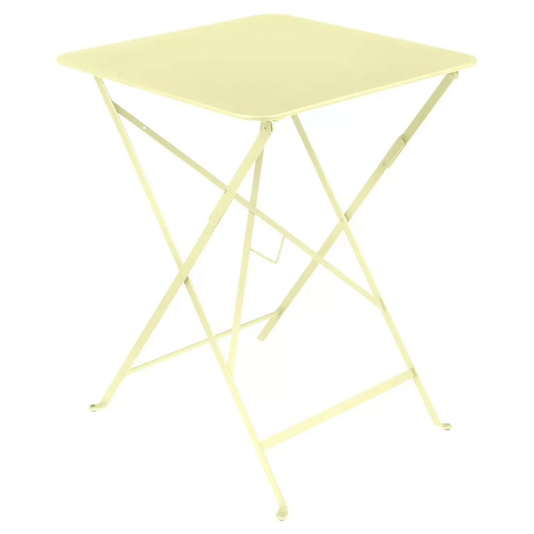 Fermob Table pliante BISTRO carrée - A6 citron givré - 57 x 57 cm