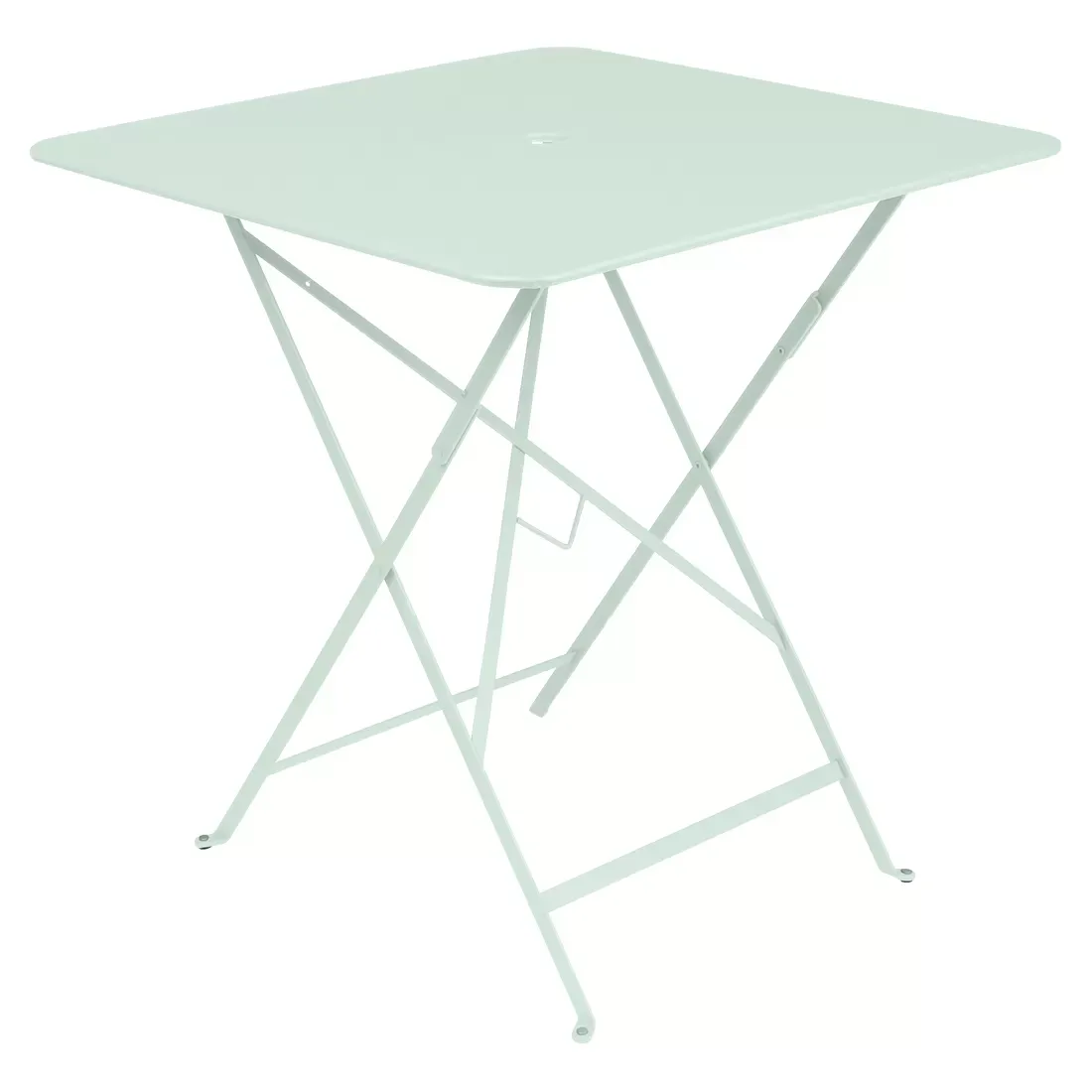 Fermob Table pliante BISTRO carrée - A7 menthe glaciale - 71 x 71 cm
