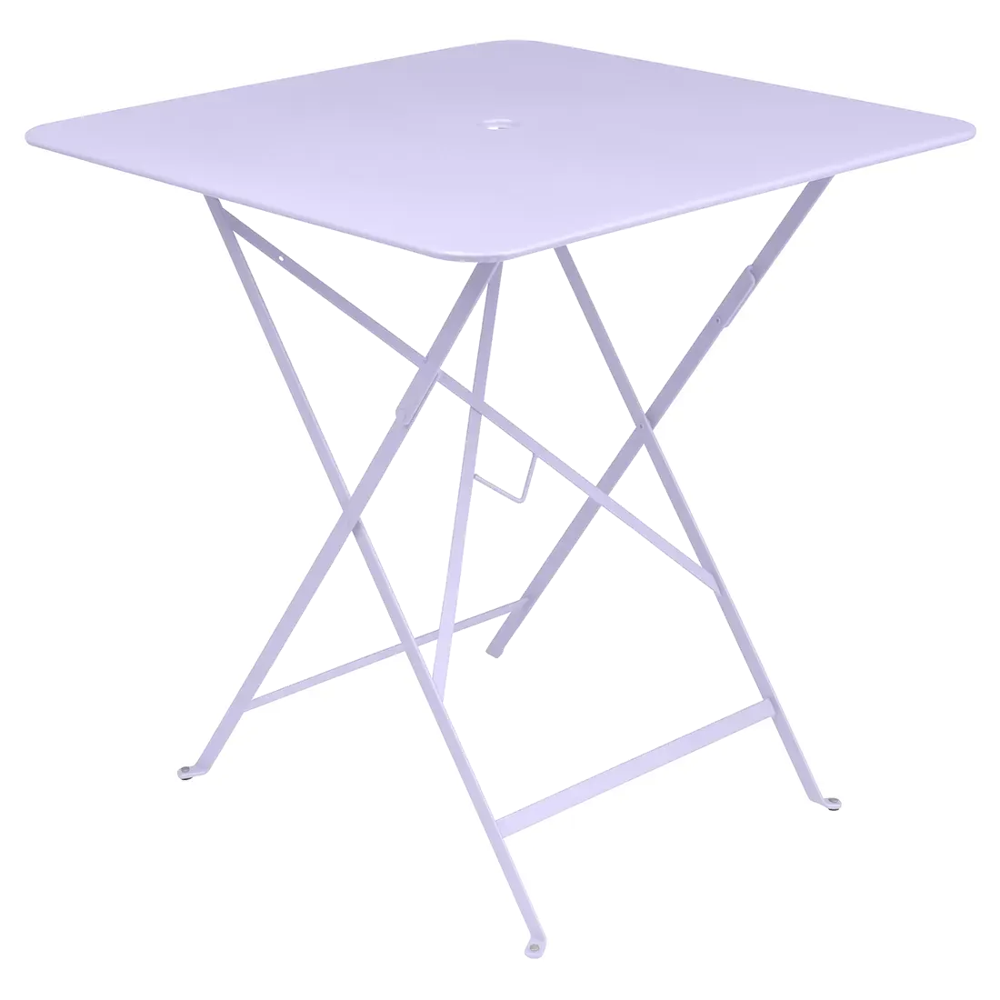 Fermob Table pliante BISTRO carrée - D1 Guimauve - 71 x 71 cm