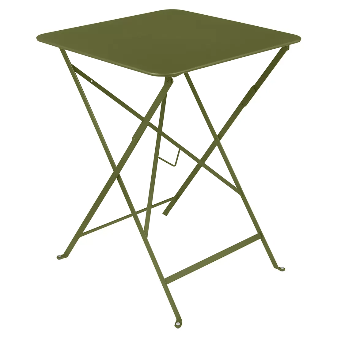 Fermob Table pliante BISTRO carrée - D3 Pesto - 57 x 57 cm