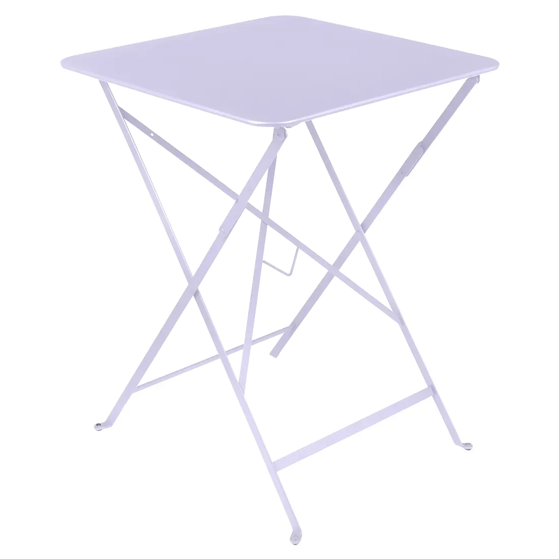 Fermob Table pliante BISTRO carrée - D1 Guimauve - 57 x 57 cm