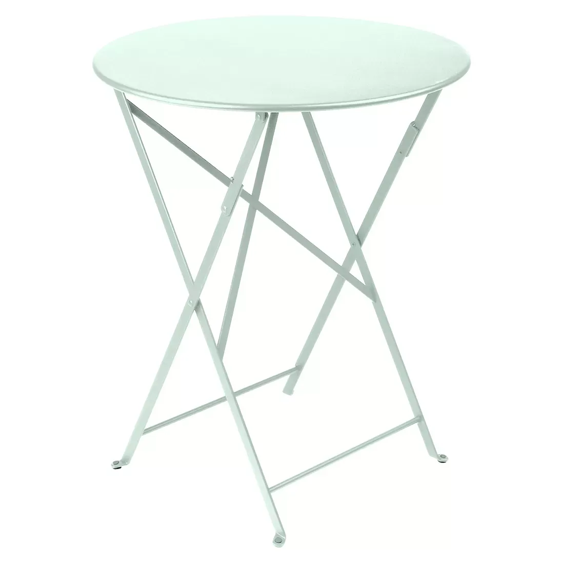 Fermob Table pliante BISTRO ronde - A7 menthe glaciale - Ø 60 cm