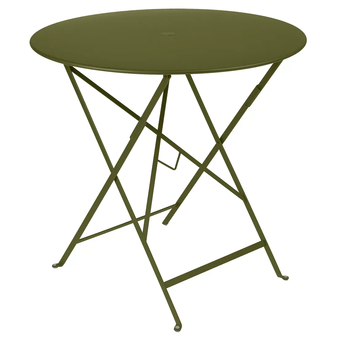 Fermob Table pliante BISTRO ronde - D3 Pesto - Ø 77 cm
