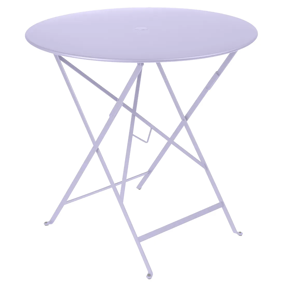 Fermob Table pliante BISTRO ronde - D1 Guimauve - Ø 77 cm