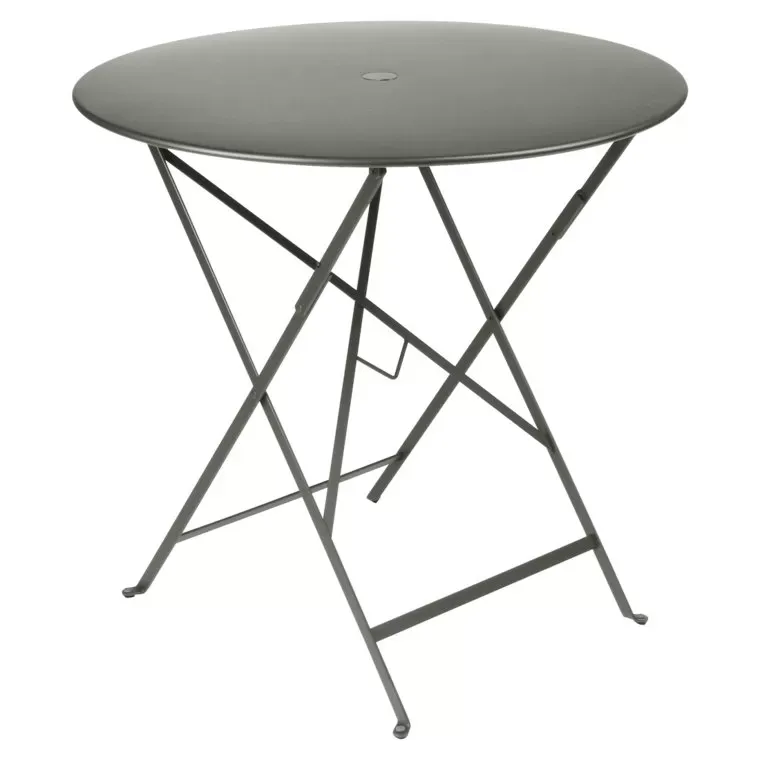 Fermob Table pliante BISTRO ronde - 48 romarin mat - Ø 77 cm