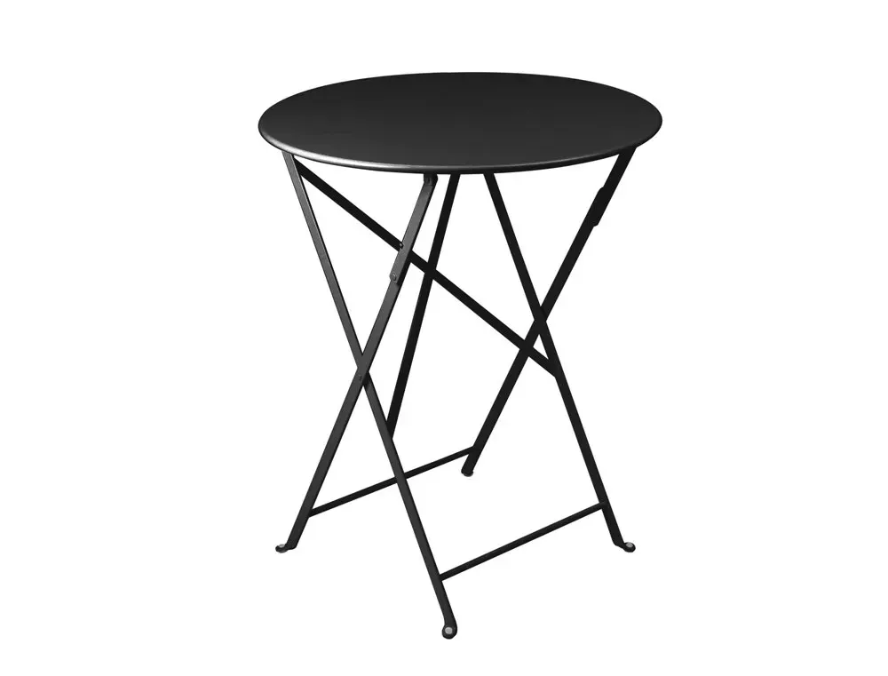 Fermob Table pliante BISTRO ronde - Ø 60 cm - 42 réglisse