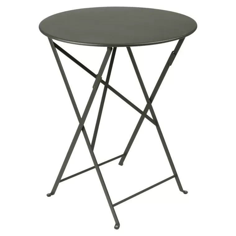 Fermob Table pliante BISTRO ronde - Ø 60 cm - 48 romarin mat