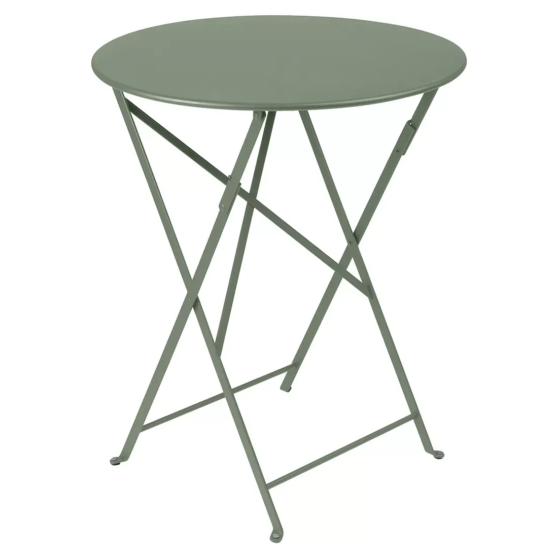 Fermob Table pliante BISTRO ronde - Ø 60 cm - 82 cactus mat