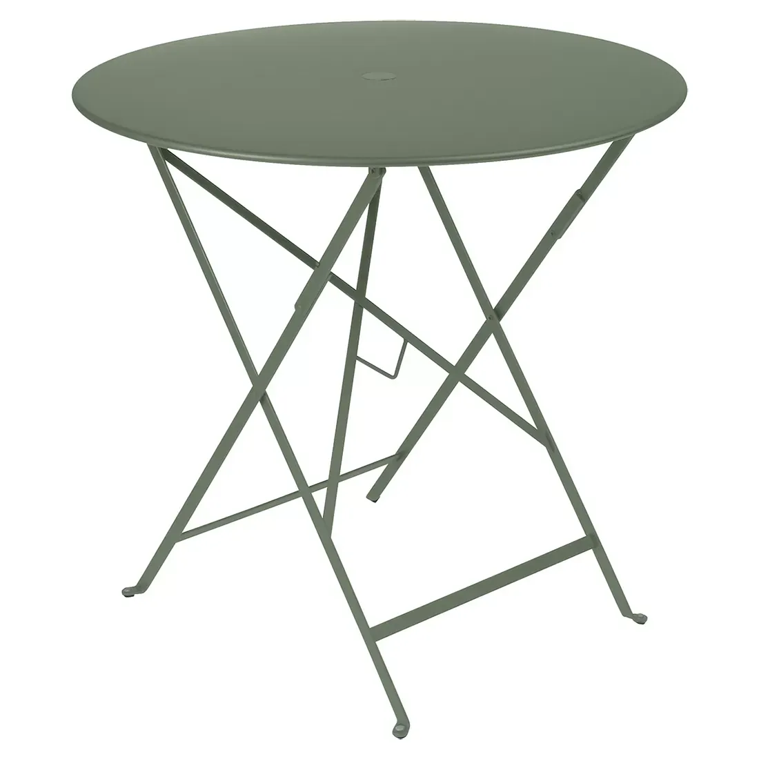 Fermob Table pliante BISTRO ronde - 82 cactus mat - Ø 77 cm