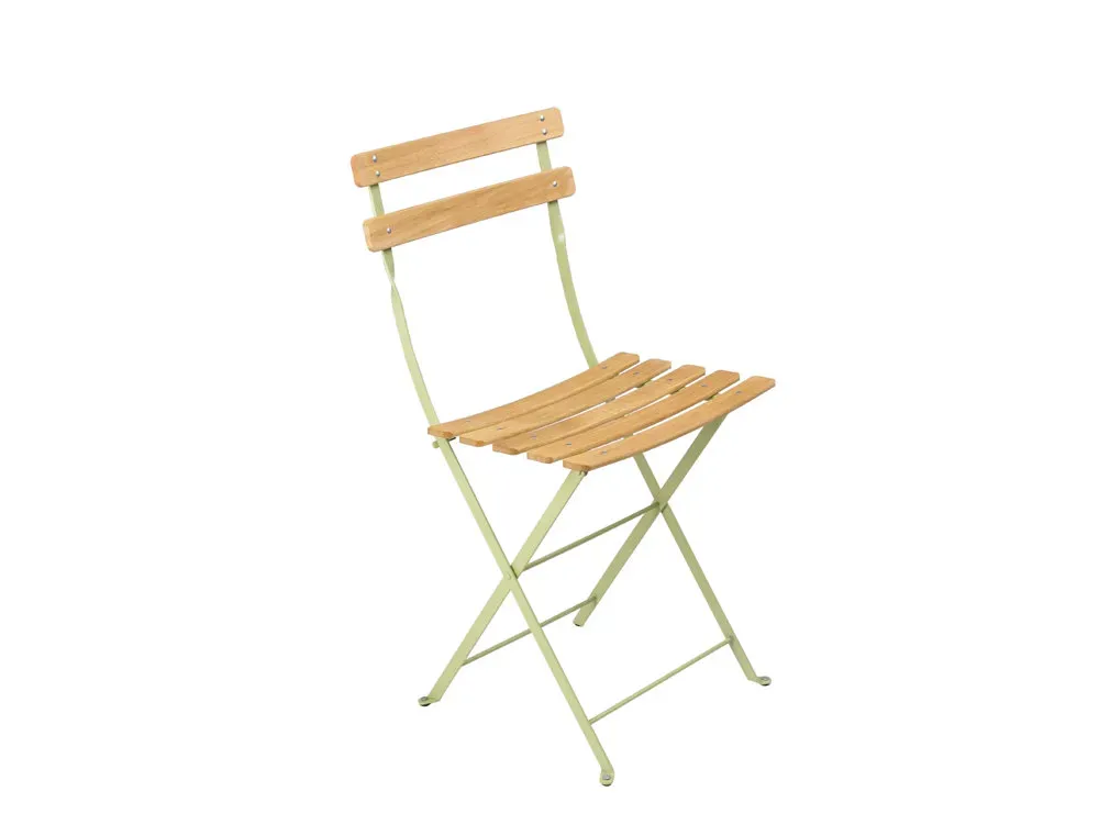 Fermob Chaise pliante BISTRO Naturel - 01 blanc coton