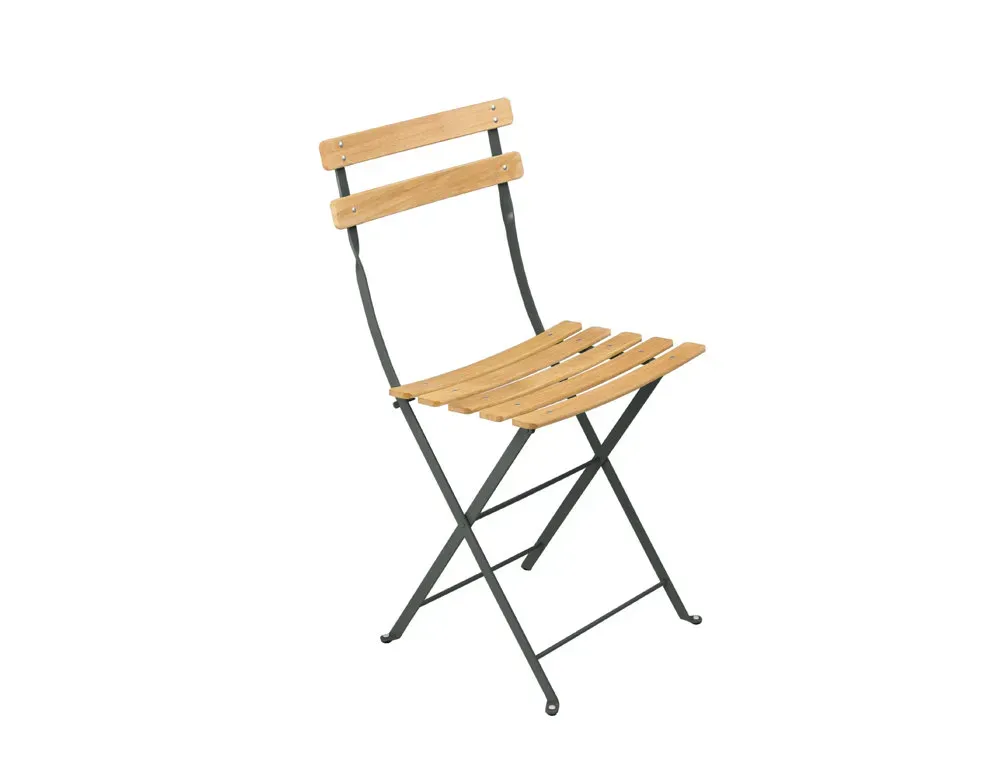 Fermob Chaise pliante BISTRO Naturel - 26 gris orage