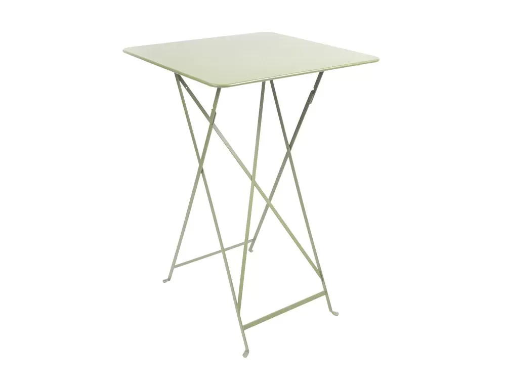 Fermob Table haute BISTRO - 65 vert tilleul