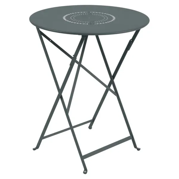 Fermob Table FLOREAL - 26 gris orage - Ø 60 cm