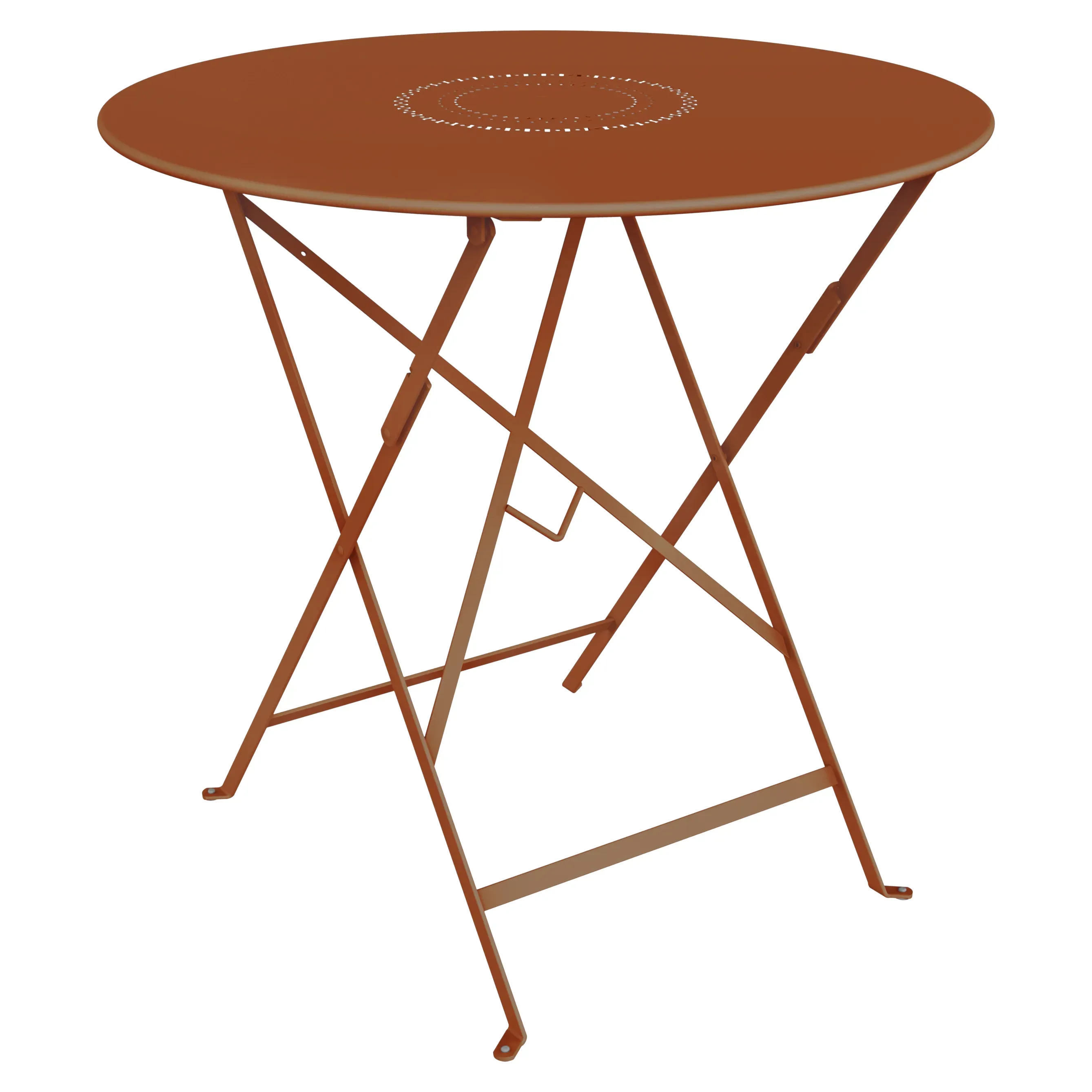 Fermob Table FLOREAL - E2 orange confite - Ø 77 cm