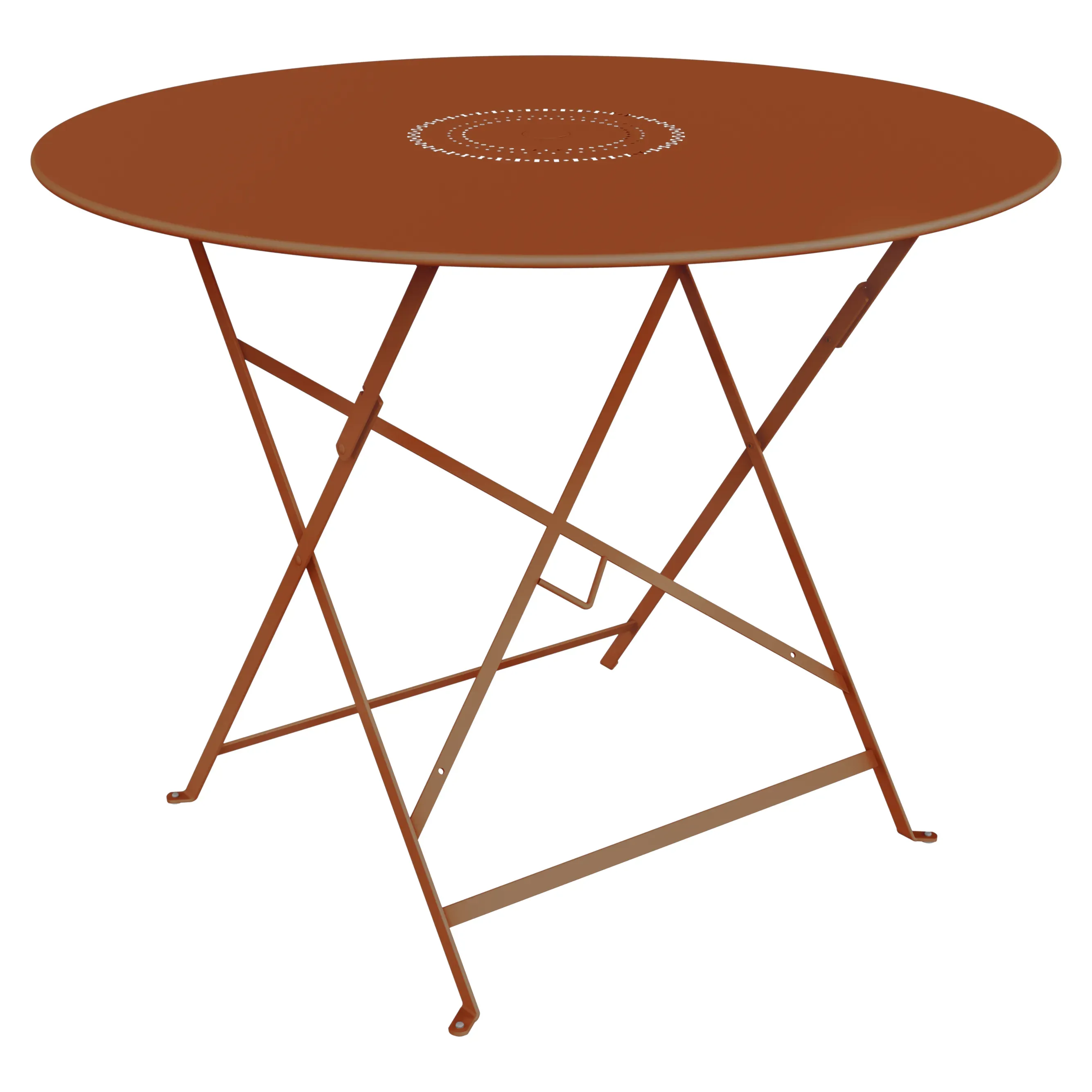 Fermob Table FLOREAL - E2 orange confite - Ø 96 cm