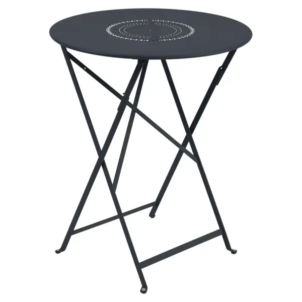 Fermob Table FLOREAL - 47 anthracite mat - Ø 60 cm
