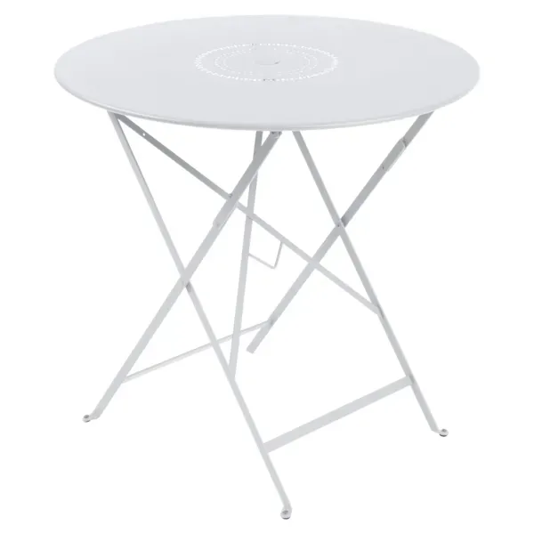 Fermob Table FLOREAL - 01 blanc coton - Ø 77 cm