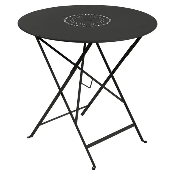 Fermob Table FLOREAL - 42 réglisse - Ø 77 cm