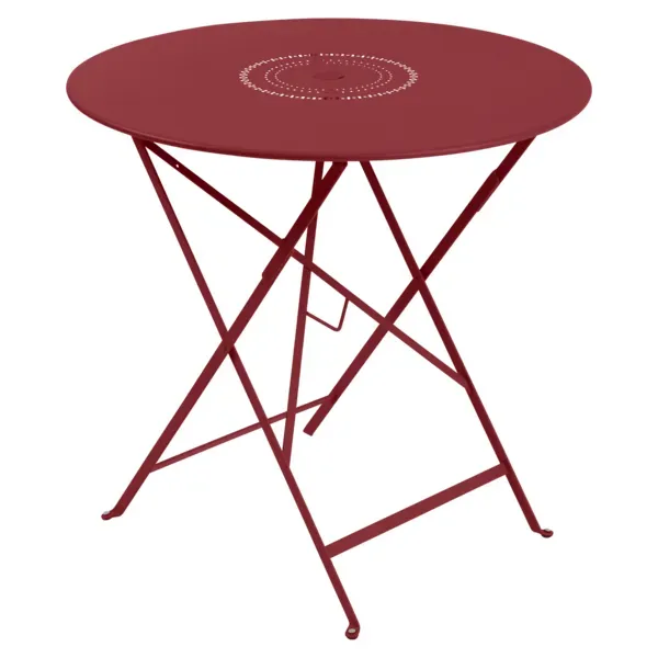 Fermob Table FLOREAL - 43 piment - Ø 77 cm