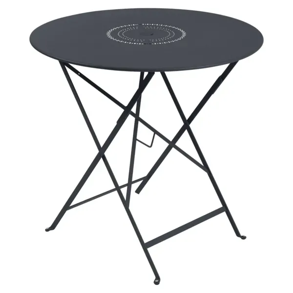 Fermob Table FLOREAL - 47 anthracite mat - Ø 77 cm